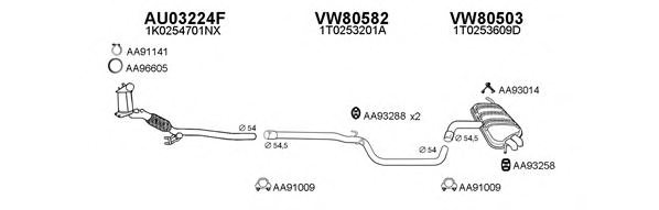 VENEPORTE 800307 Exhaust System